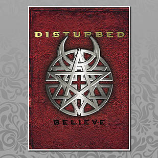 Плакат А4 Рок Disturbed 016