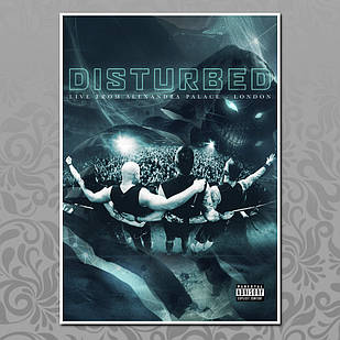 Плакат А4 Рок Disturbed 018