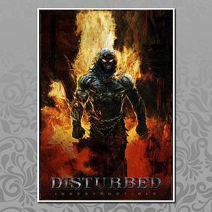 Плакат А4 Рок Disturbed 021