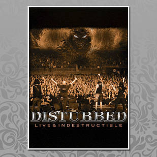 Плакат А4 Рок Disturbed 022