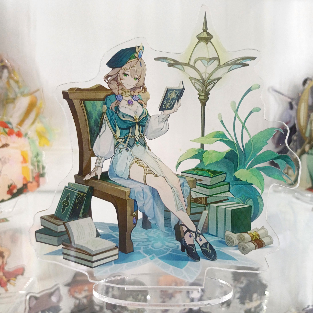 Акрилова статуетка Геншин Імпакт Ліза (15 см) / Genshin Impact, фото 1
