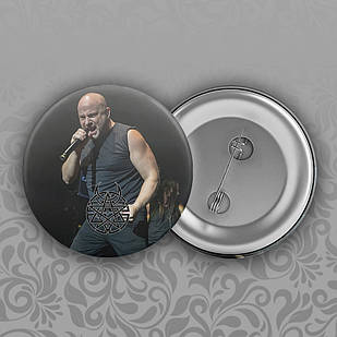 Значок 56 мм Disturbed 006