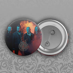 Значок 56 мм Disturbed 007