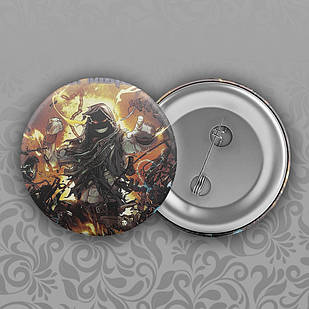 Значок 56 мм Disturbed 021