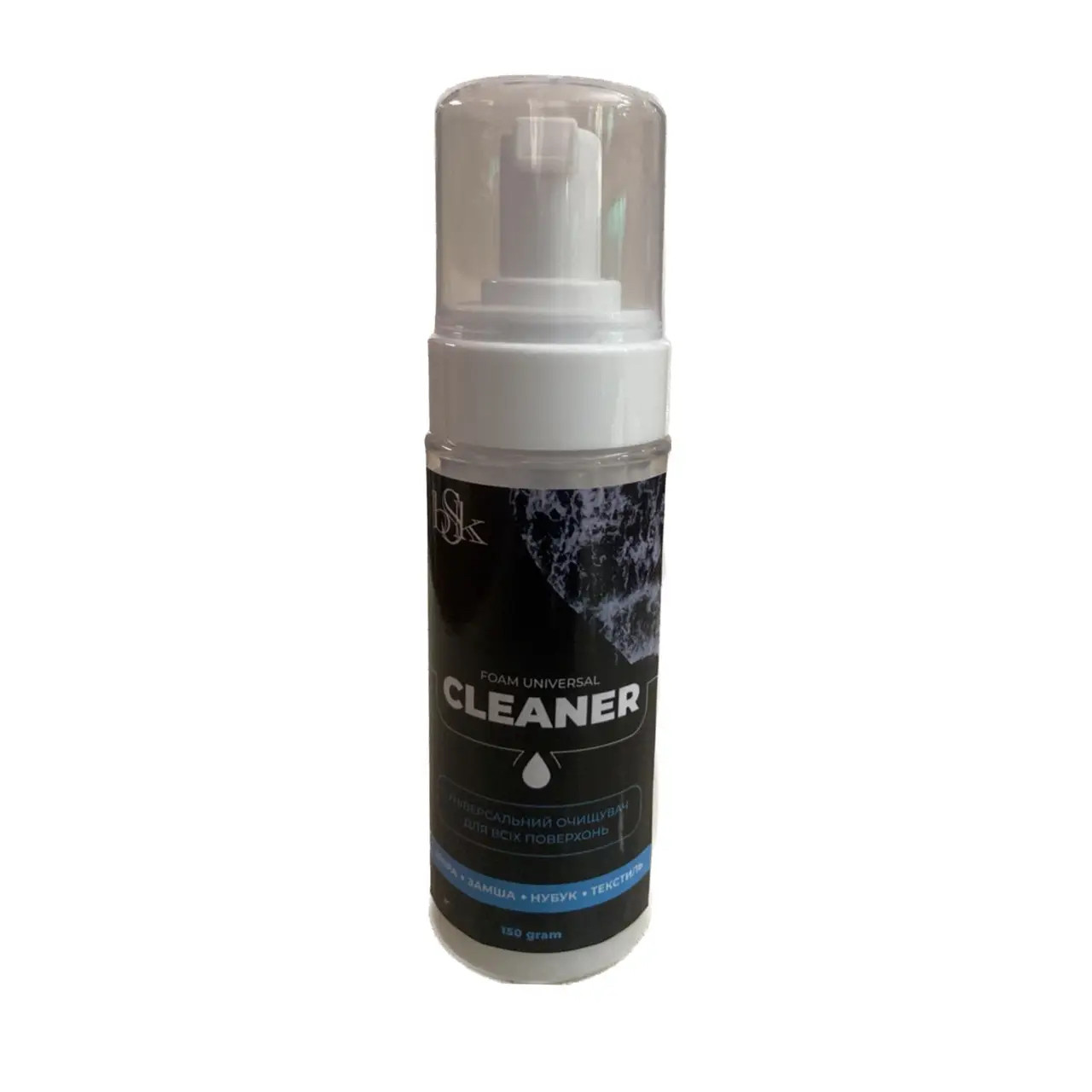 Піно очищувач для всіх типів шкіри Foam Cleaner bsk color 150 мл