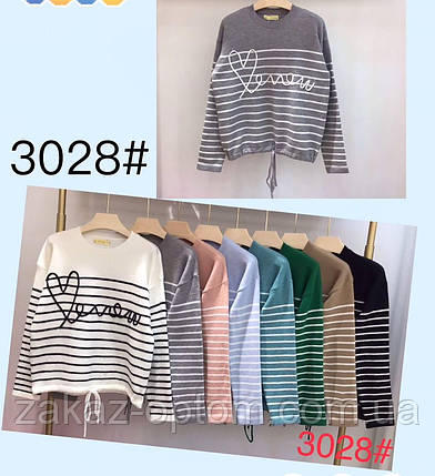 Светр жіночий батал оптом (48-52) Китай 3028-140032, фото 1