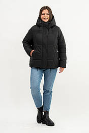 Жіноча коротка куртка з капюшоном від виробника