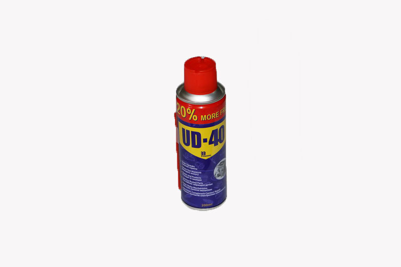 Універсальне мастило UD-40 200 мл аналог WD-40 мастило спрей проникає, від іржі для авто та болтів, замків, фото 1