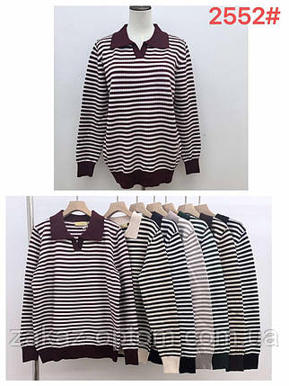 Светр жіночий батал оптом (48-52) Китай 2552-140036, фото 1