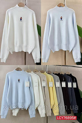 Светр жіночий кашемір оптом (46-50) Китай LC 76795-140039, фото 1