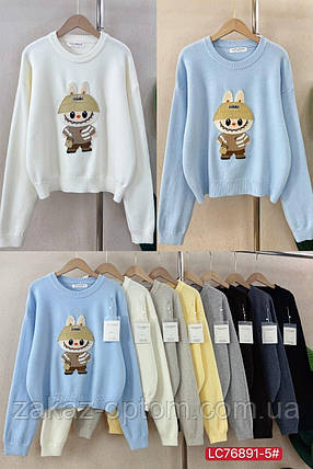 Светр жіночий кашемір оптом (46-50) Китай LC 76891-5-140042, фото 1