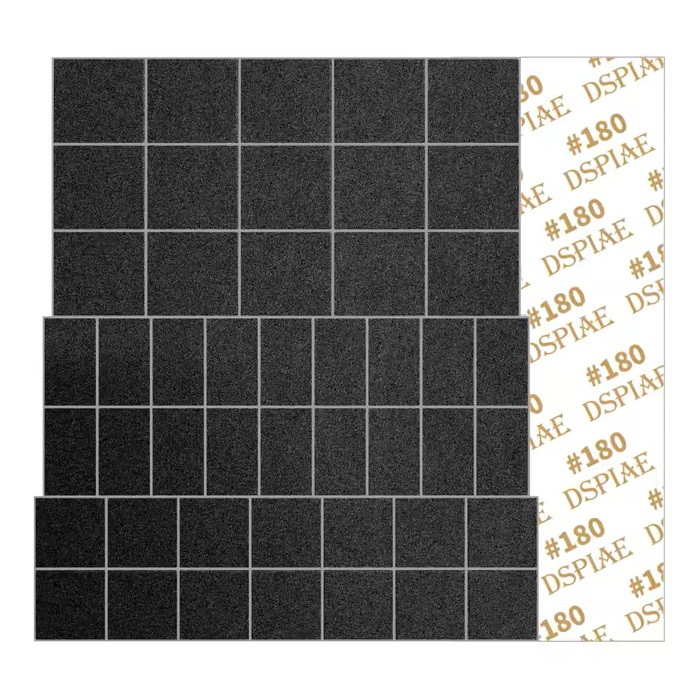Шліфувальний папір DSPIAE MSP-ES01 #180 70*80mm (5pcs) для шліфувального інструменту, фото 1