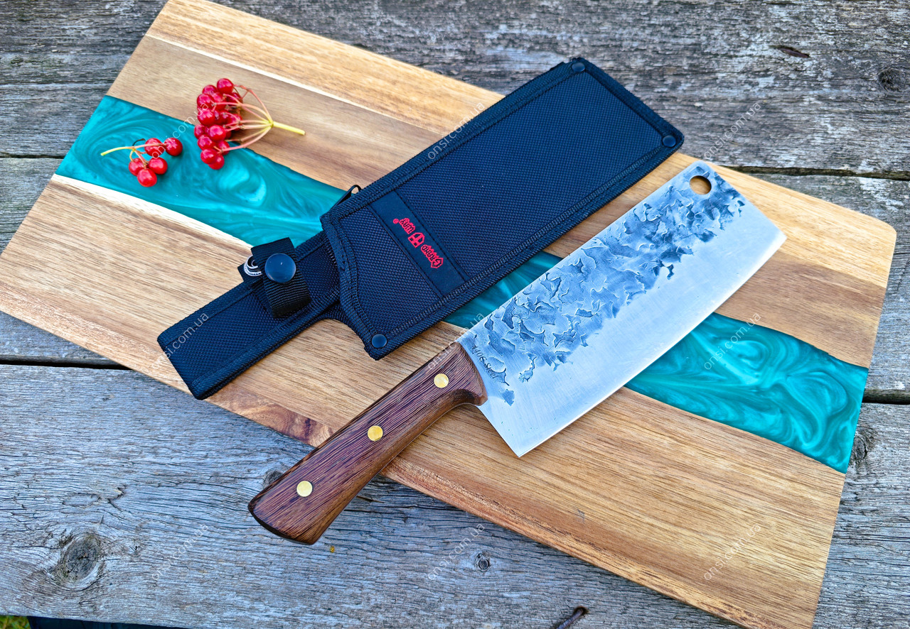 Ніж кухарський китайський 507 в чохлі, фото 1