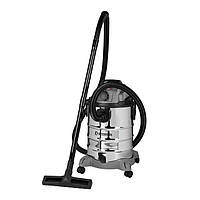 Пилосос будівельний 1400 Вт, бак 30 л., нержавіюча сталь, HEPA фільтр INTERTOOL DT-1030