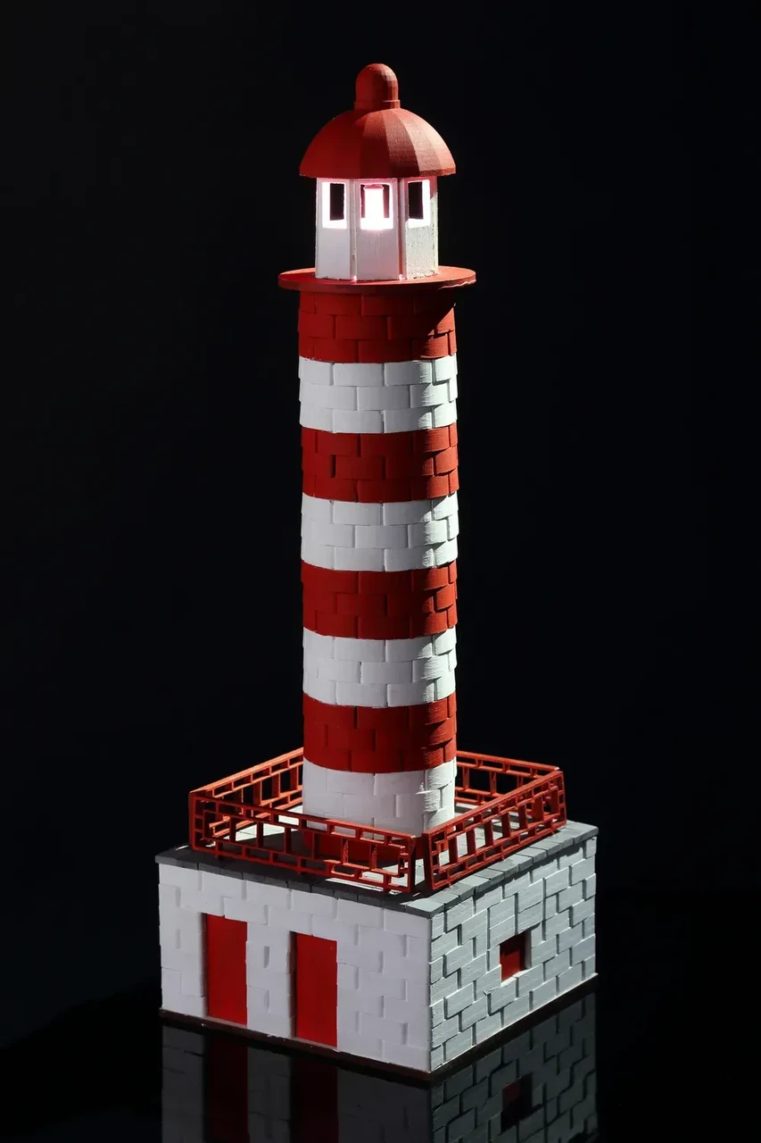 Конструктор з міні-цеглинок "Чорноморський маяк" ( Chornomorsk Lighthouse), фото 1