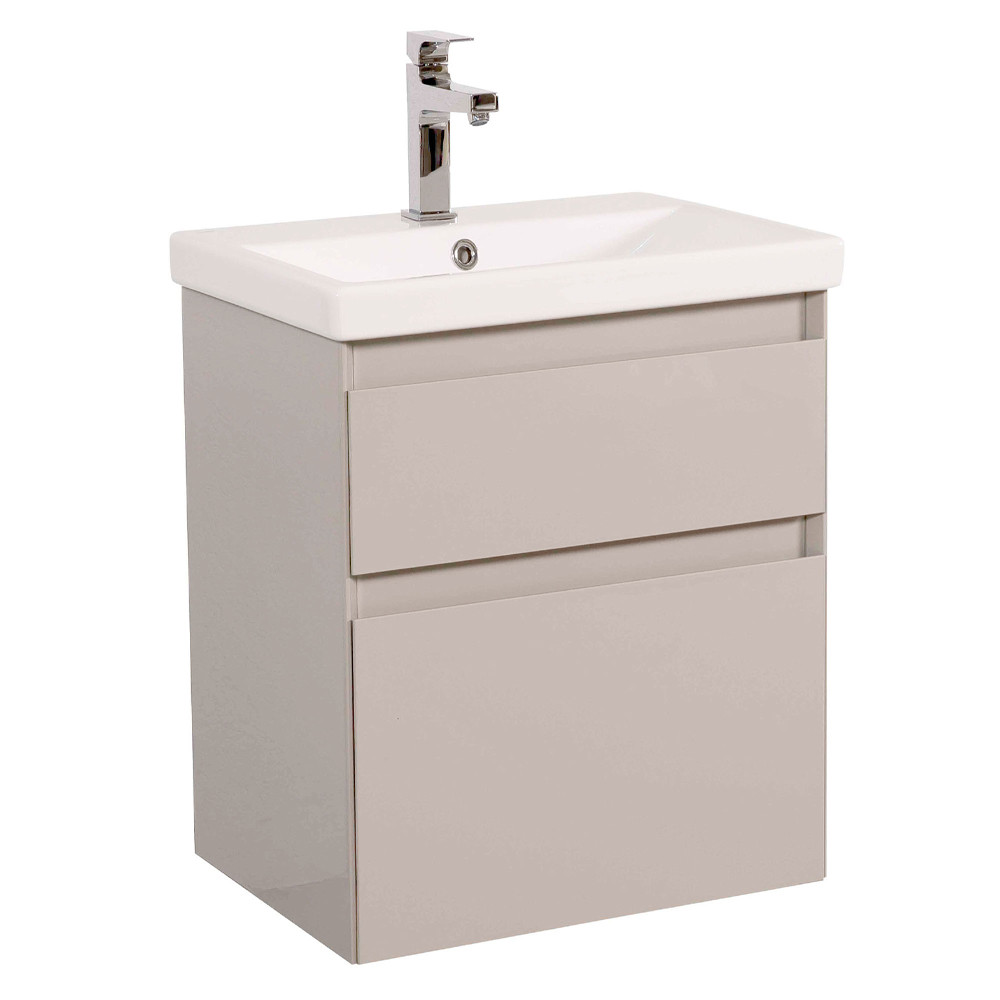 11293 ЕЛІТ Тумбаі Еліт  з раковиною Elite 60 см, мокко глянець (1 сорт)