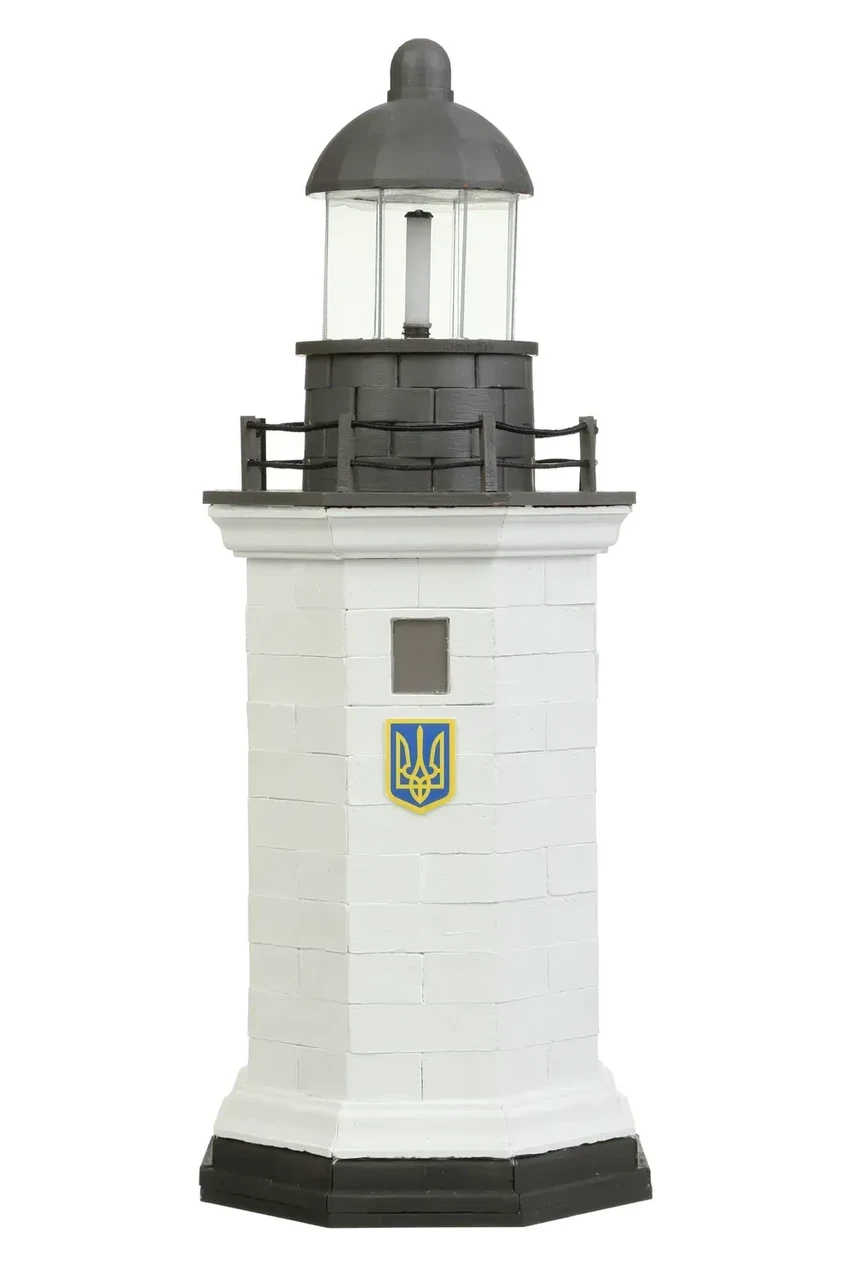 Конструктор з міні-цеглинок "Маяк на острові Зміїний" (Zmiinyi Island Lighthouse), фото 1