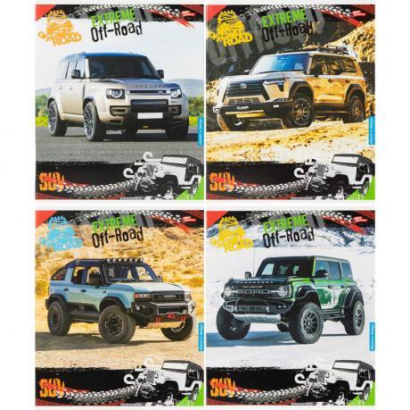 Зошит кольоровий 48 аркушів, лінія 3874 MZOPT