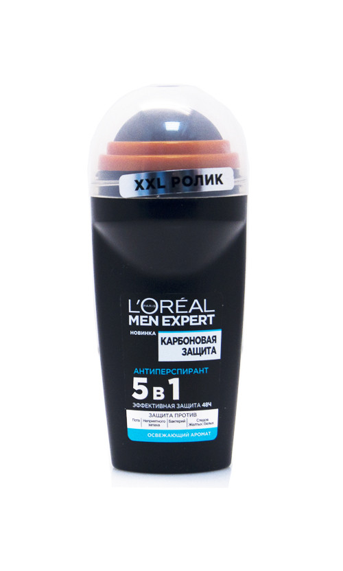 L`Oreal Paris Men Expert Дезодорант-Антиперспірант Кульковий "Карбоновий захист", фото 1