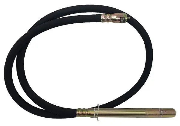 Гибкий вал с вибробулавой 4м-50мм для глубинного вибратора бетона HONKER PV50-4, фото 1