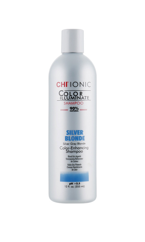 CHI Ionic Color Illuminate Shampoo Відтінковий шампунь Сріблясто-русявий, фото 1