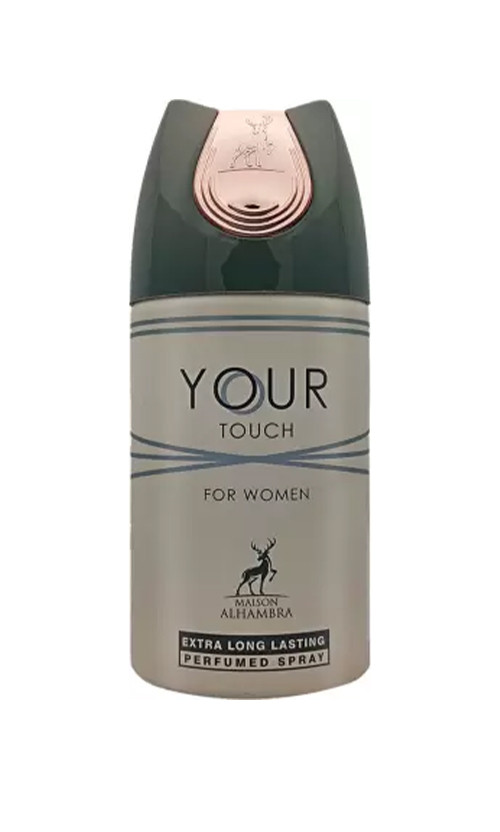 Alhambra Your Touch for Women - Парфумований дезодорант-спрей, фото 1