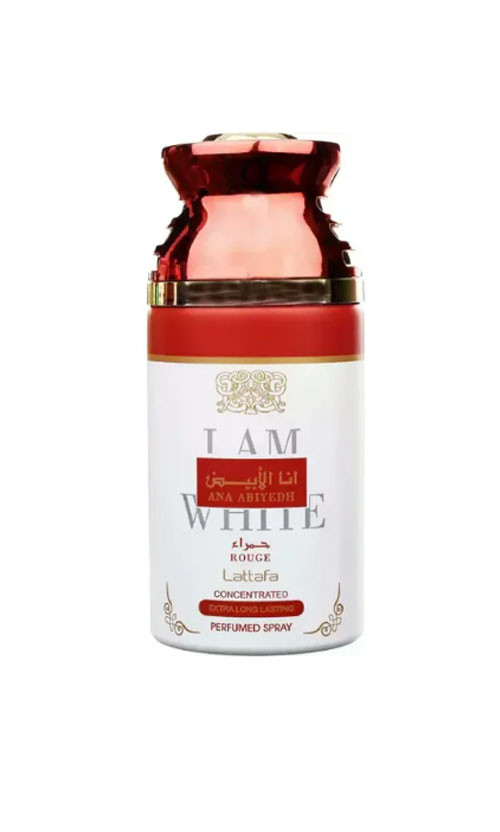 Lattafa Perfumes Ana Abiyedh Rouge - Парфумований дезодорант-спрей, фото 1