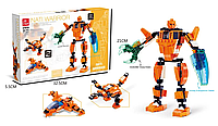 Конструктор Трансформер Nati Warrior 3 в 1 ABC
