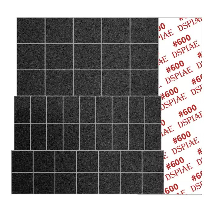 Шліфувальний папір DSPIAE MSP-ES06 #600 70*80mm (5pcs) для шліфувального інструменту, фото 1