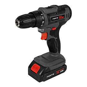 Акумуляторний дриль-шуруповерт Forte CD-21BC 21В 2Аh шурупокрут дриль