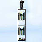 Стійка "PENELOPE ODISSEY" 2400х630х480мм. Рейл вішало для одягу, стелаж поличковий з вішалками та полицями, фото 4