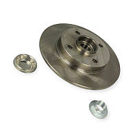 Диск гальмівний Citroen C3, C4, Peugeot 207, 307 04- задній (d249x9mm) HART