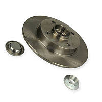 Диск гальмівний Citroen C4, Peugeot 308 07- задній з Підшипник (d249x9mm) HART