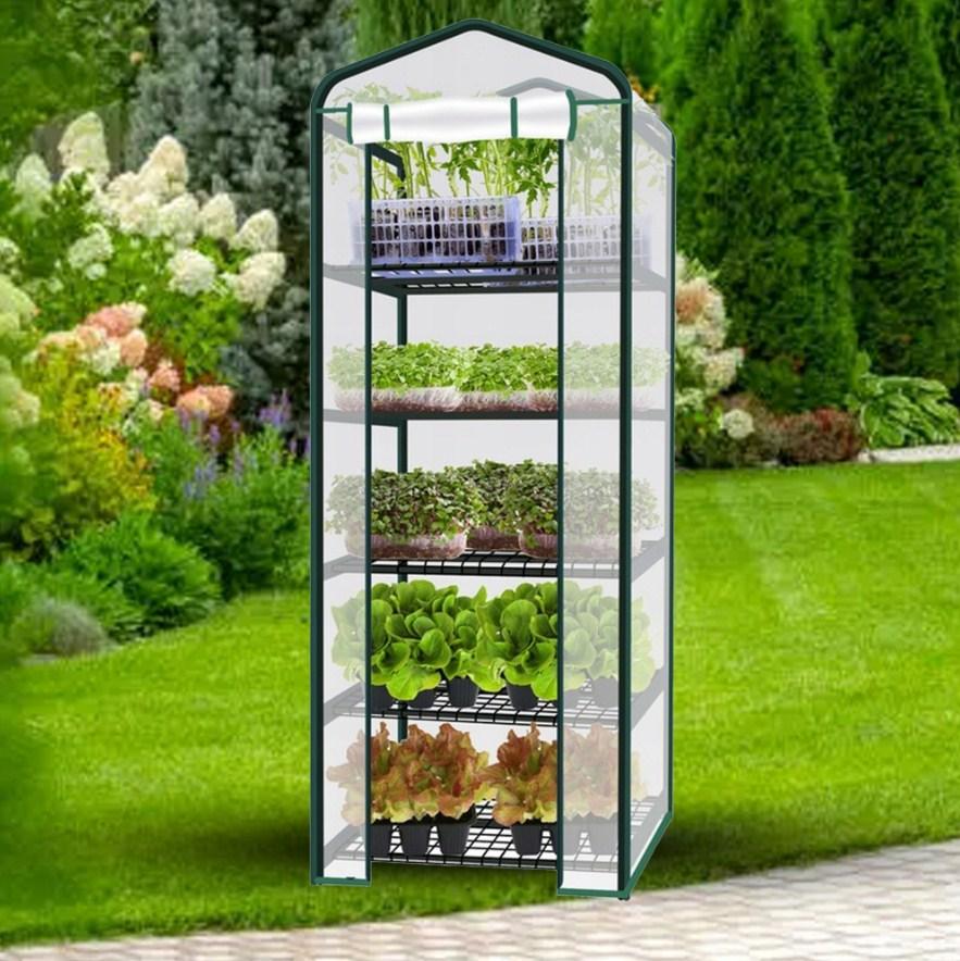 Міні-теплиця з фолІЇ — 5 полиць FLO 90002, фото 1