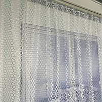 Тюль арка ALBO біла з макраме 300×170 см (KU-126-5), фото 10