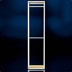 Стійка "PENELOPE ODISSEY" 2400х630х480мм. Рейл вішало для одягу, стелаж поличний з вішалками та полицями, фото 4