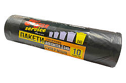 Пакет для сміття щільний 1000х1150мм 240л (10шт) (87941)