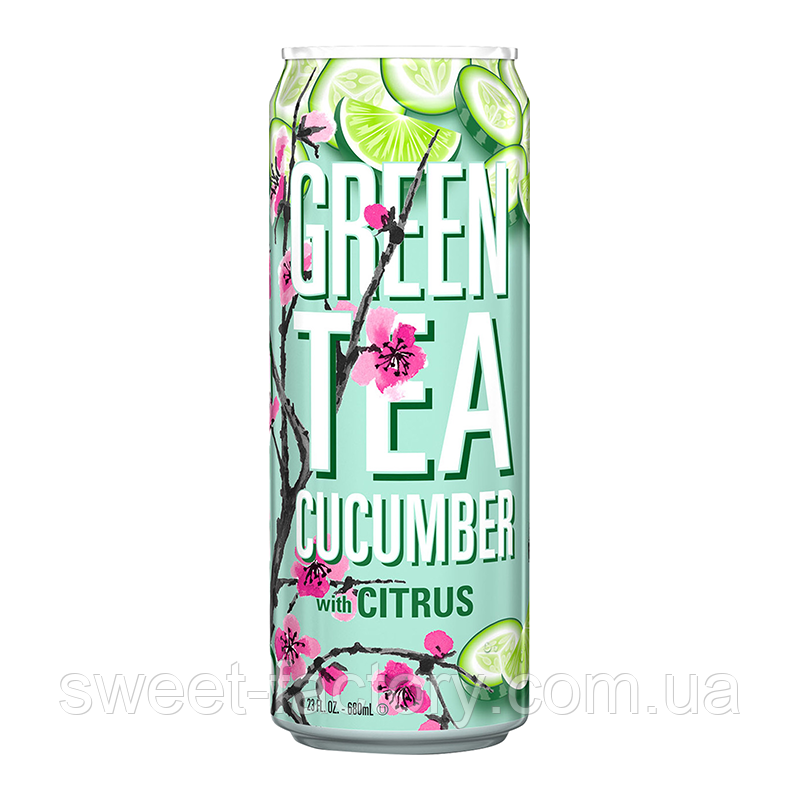 Чай Arizona Green Tea Cucumber & Citrus 650ml, фото 1