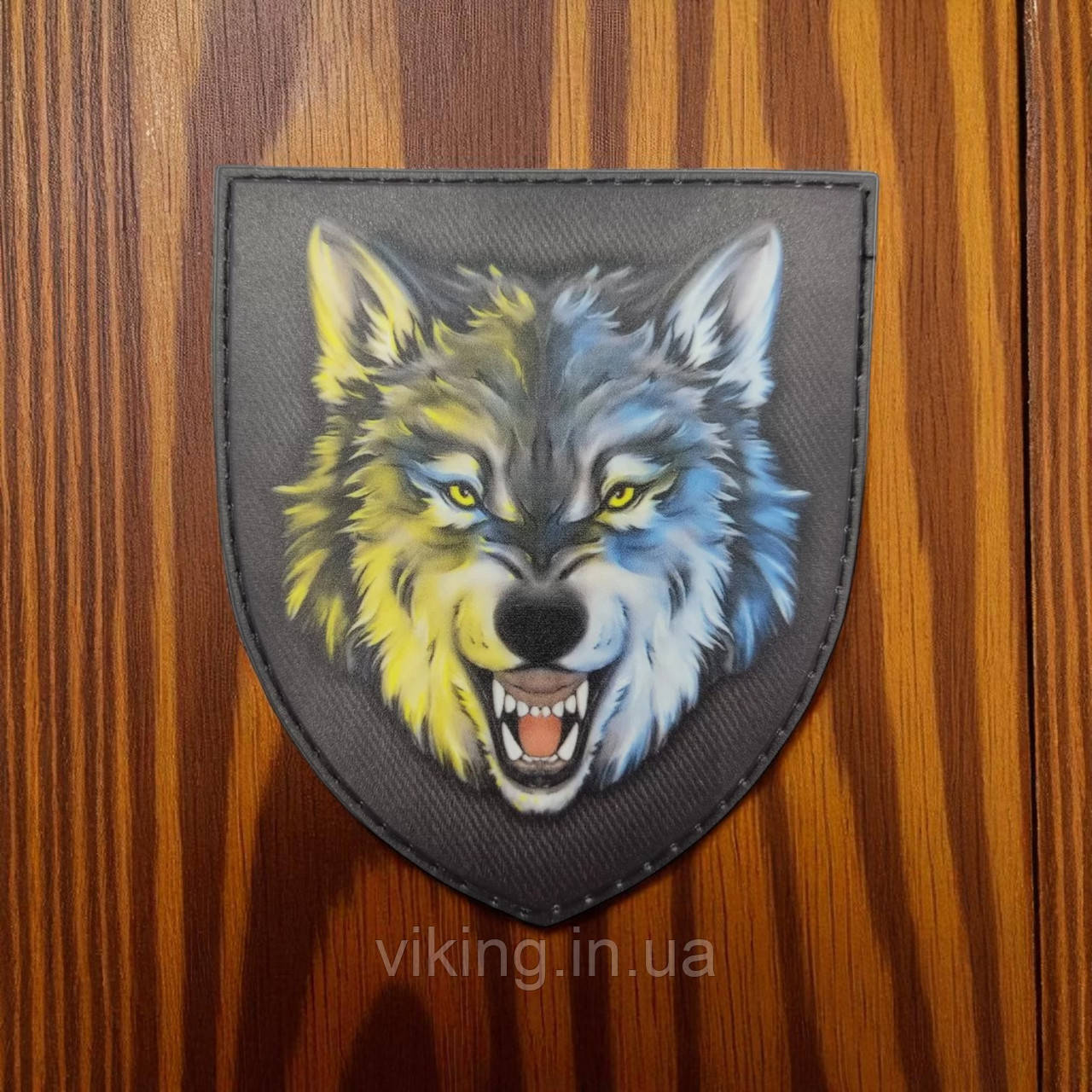 Патч / шеврон Вовк чорний, фото 1