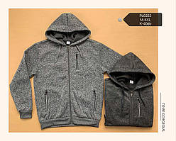 Толстовки чоловічі теплі на флісі (Розміри: 46-56)