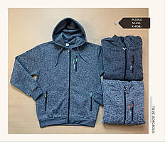 Толстовки чоловічі теплі на флісі (Розміри: 46-56)