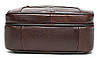 Сумка чоловіча флотар шкіряна Vintage 14988 Коричнева, фото 7