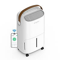 Осушитель воздуха evoair 40 м² NovaDry 16 Smart, 16л/24 ч, ионизация воздуха, УФ - обеззараживание, Brown