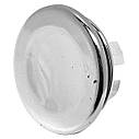 Декоративна накладка переливу отвору раковини глуха Valve J.G. СА-07 M21 пластик хром, фото 6