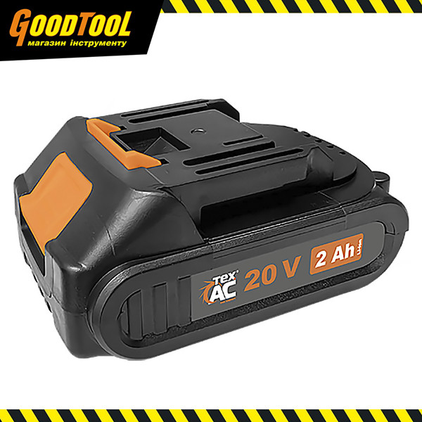 Акумуляторна батарея Li-Ion 20В 2Aг TexAC TAOE-B205