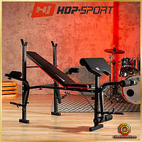 Лава універсальна для м'язів HS-1080 Тренувальна лава та стійки, Професійна лава для жиму штанги