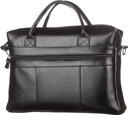 Сумка чоловіча SHVIGEL зі шкіри 15212 Чорна, фото 1