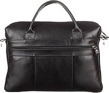 Сумка чоловіча SHVIGEL зі шкіри 15212 Чорна, фото 3