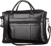 Сумка чоловіча SHVIGEL зі шкіри 15212 Чорна, фото 4