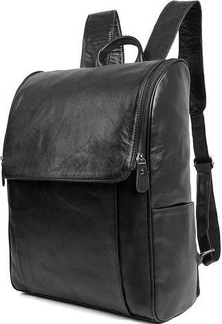 Рюкзак Vintage 14523 шкіряний Чорний, фото 1